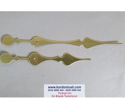 Akrep 18.5 cm Yelkovan 25 cm Metal Gold 100 Adet