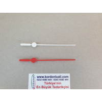 Saat Saniyesi 7.5 cm Plastik Kırmızı Veya Beyaz